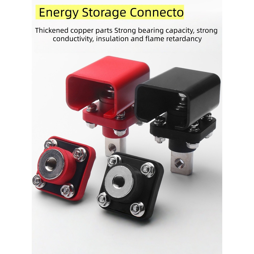 High Current Copper Terminal Block - 100A & 200A Battery Positive ...