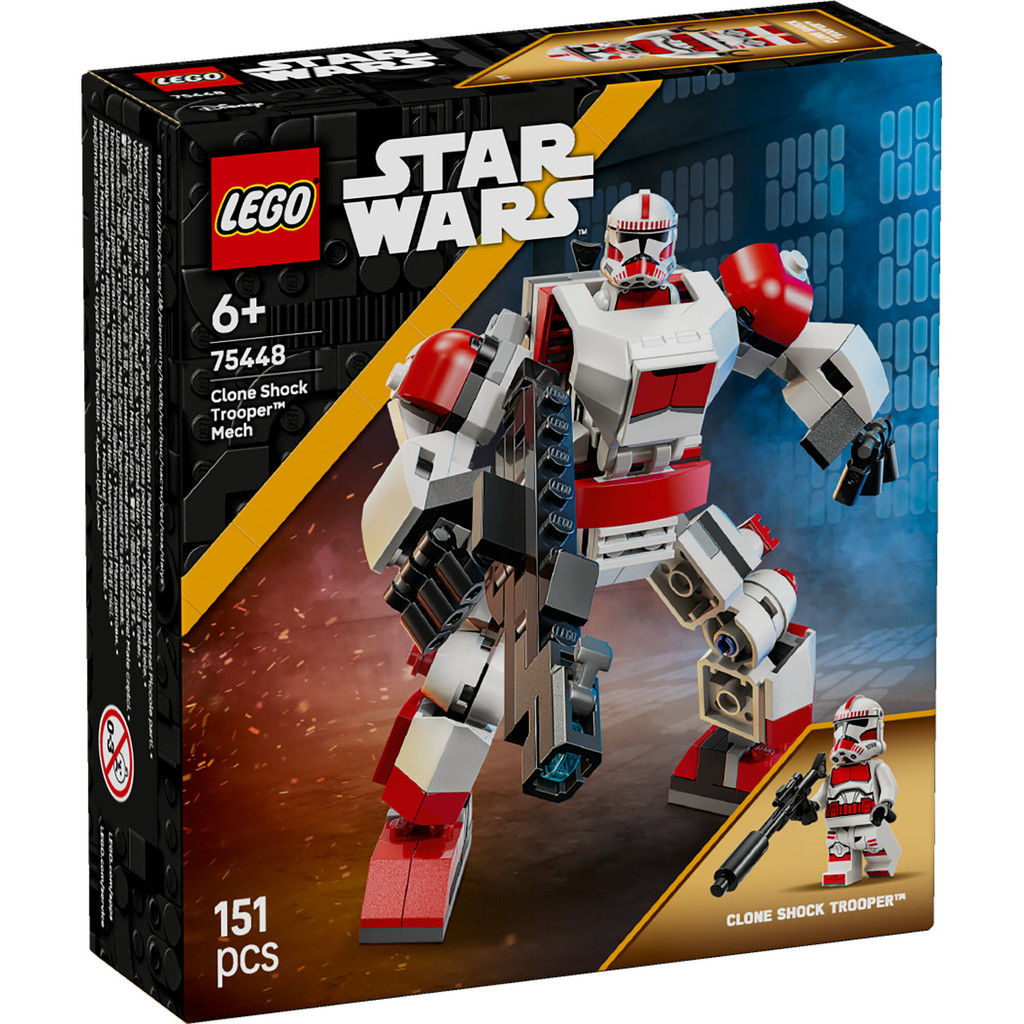 LEGO Star Wars 75448 Clone Shock Trooper Mech (151 Pieces), Building Block, Toys, Bricks - Gambar 3