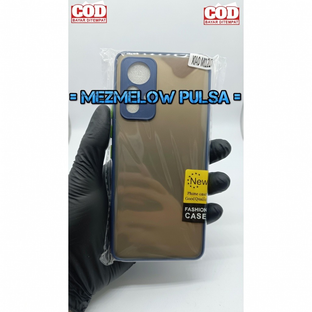 Caseng Hardcase Transparant Pelindung Kamera Case XIAOMI 12 LITE - Gambar 2