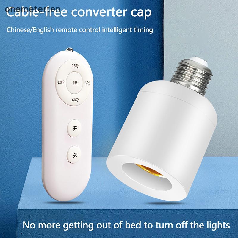 ont Wireless Remote Control E27 Light Socket Lamp Holder 8M Range For ...