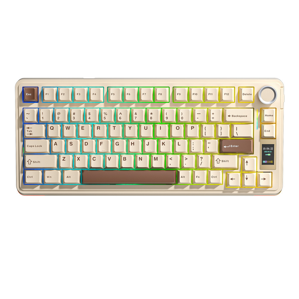 AULA S75 Pro Wireless 3 Mode Mechanical Keyboard Wired Bluetooth 2.4G ...