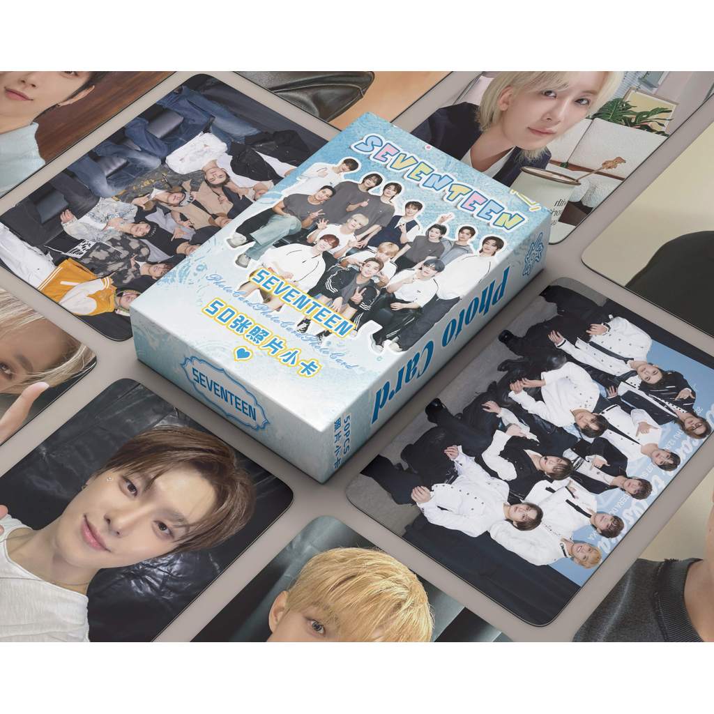 50-55pcs/box SEVENTEEN Holographic Laser Cards Photocards S.COUPS