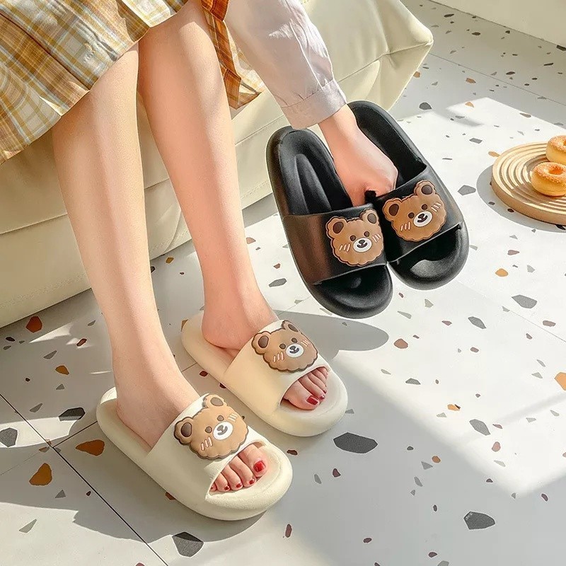 POPmaker Sandal Wanita Rubber Anti Slip Nyaman - Gambar 3