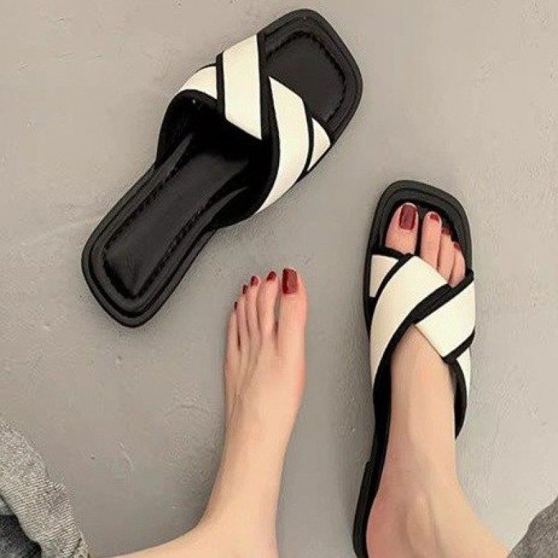 POPmaker Sendal Teplek Wanita Nyaman Fashionable - Gambar 3