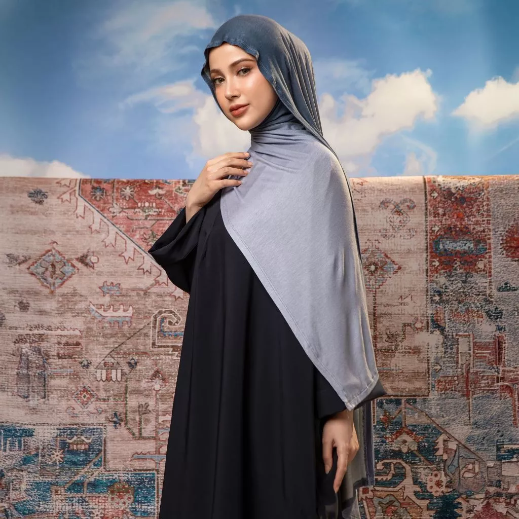 Lozy Hijab - Arabian Gradasi Viscose Rayon Shawl (Gradient Pashmina Gradasi Bahan Viscose Rayon)