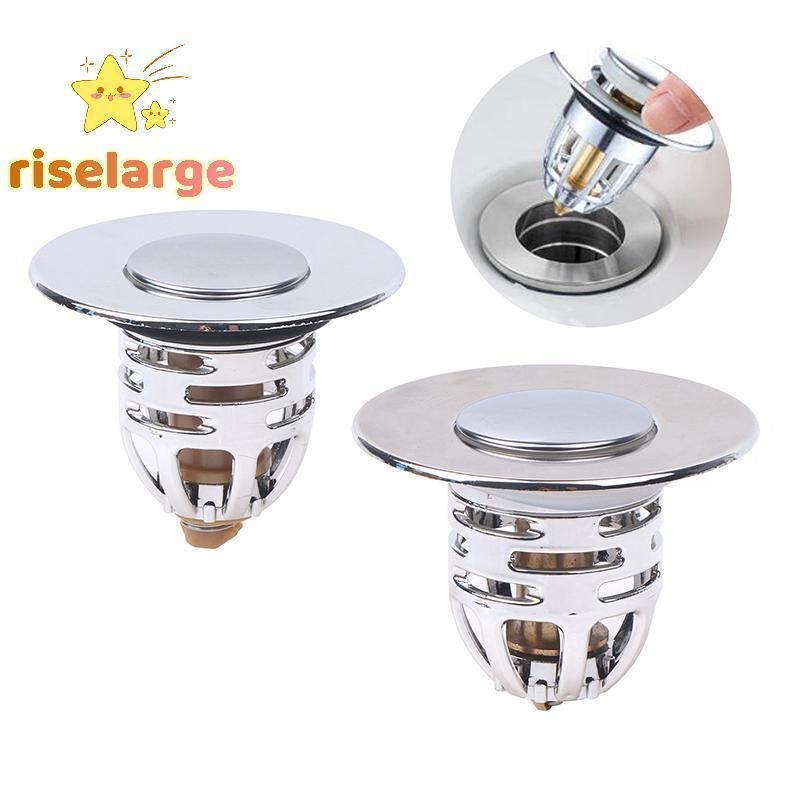 [RiseLargeS] Innovative Shower Sink Plug Flip Cover Wash Basin Bounce ...