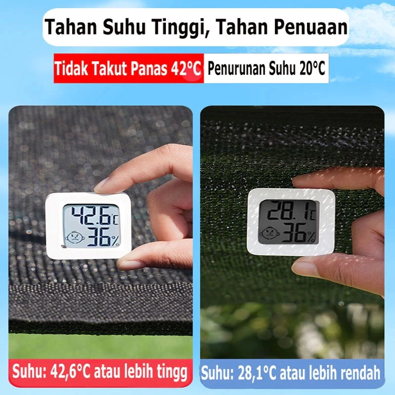 [COD] Paranet Jaring Lebar 2/3/4 Meter 99% Anti-UV Jaring Paranet Untuk Taman/Pertanian/Rumah Kaca - Gambar 3