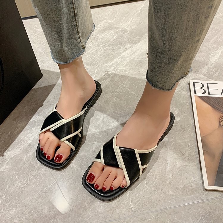 POPmaker Sendal Teplek Wanita Nyaman Fashionable - Gambar 2