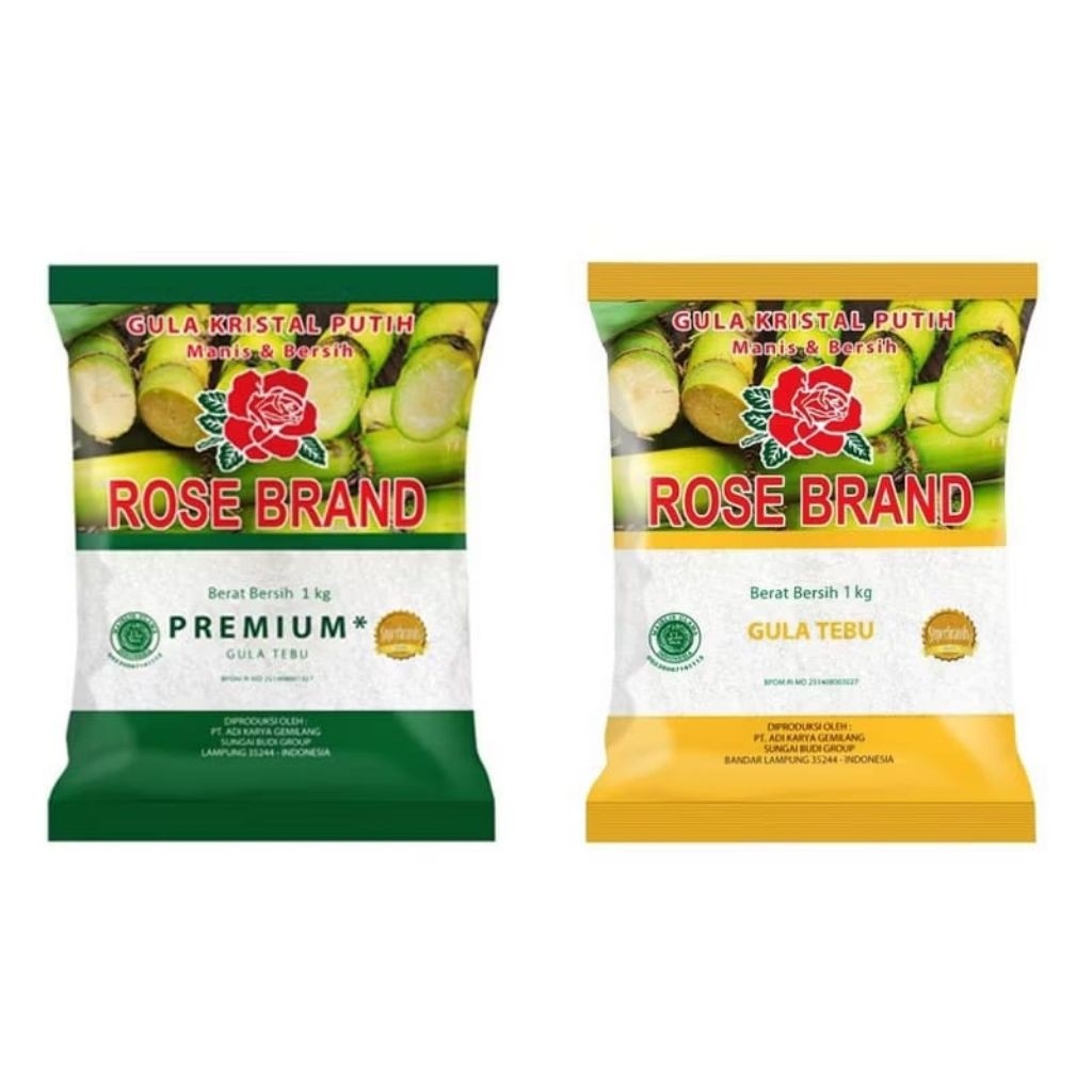 Gula Pasir Rose Brand Kristal Manis 1 Kg - Gambar 2