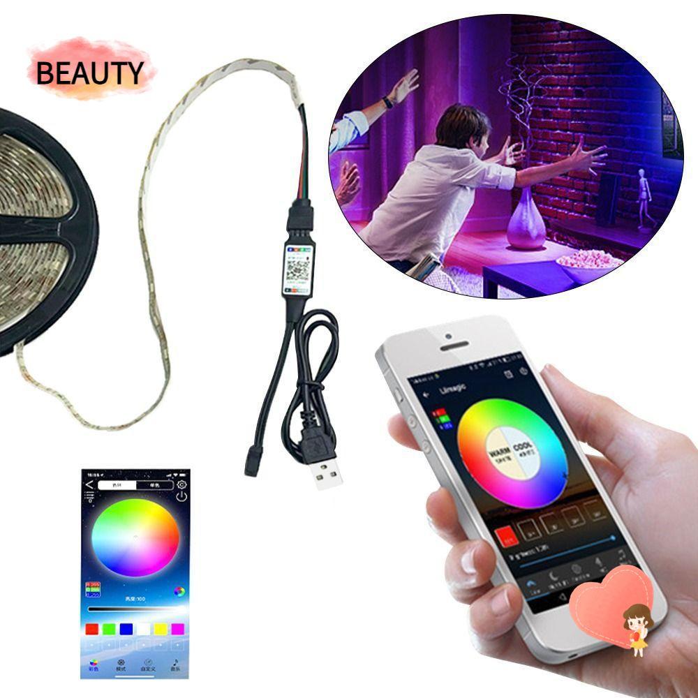 BEAUTY LED Light Strip Wireless Smart Female Plug to 4Pin Connector ...