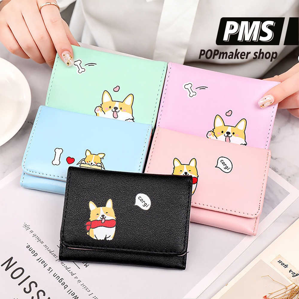 Dompet Mini Wanita Motif Lucu Praktis COD