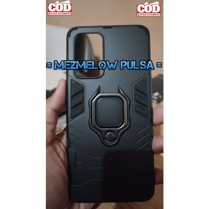 Hard Case Ring Magnet Stand Case Armor Case Hardcase SAMSUNG A51 4G - Gambar 3