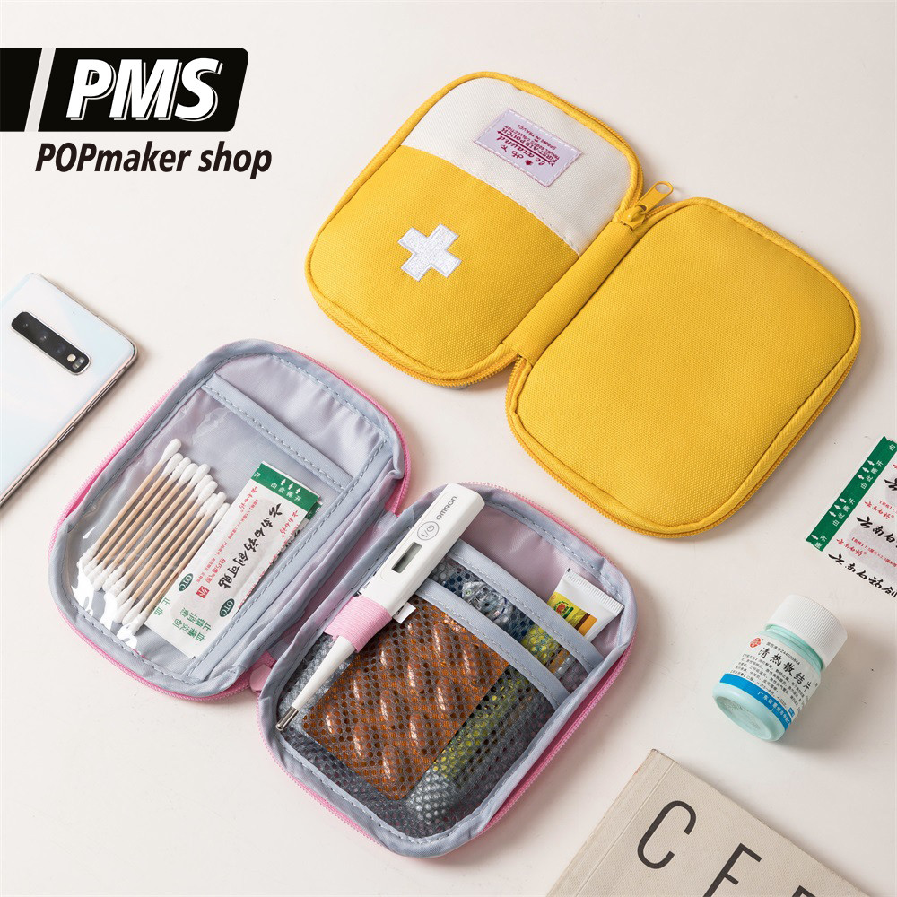 POPmaker Tas P3K Mini Praktis Untuk Perjalanan