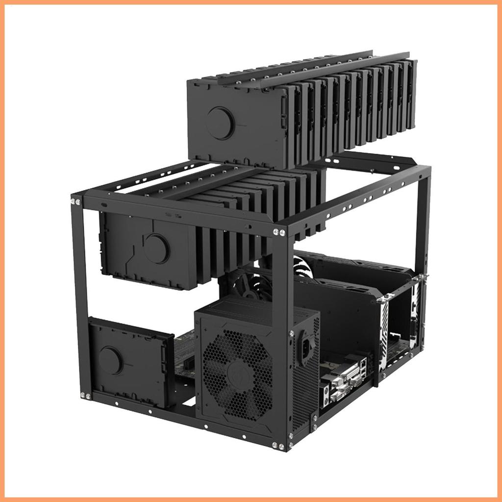Mining Rig Frame PC Frame Computer Case Open Air Testbench Stackable ...
