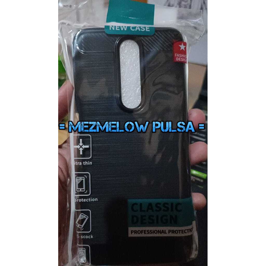 Casing Caseng Softcase Softcase Fiber Carbon Caseng XIAOMI POCO X2 / REDMI K30 4G - Gambar 3
