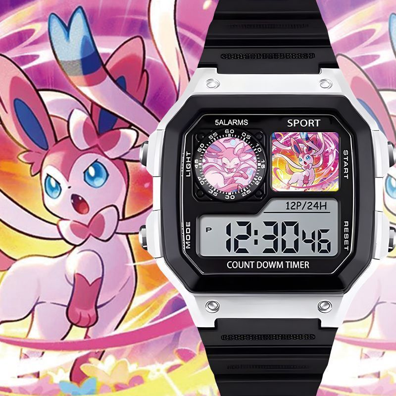 Pokémon Pokémon Pikachu Anime Eevee Watch Two-Dimensional Merchandise ...