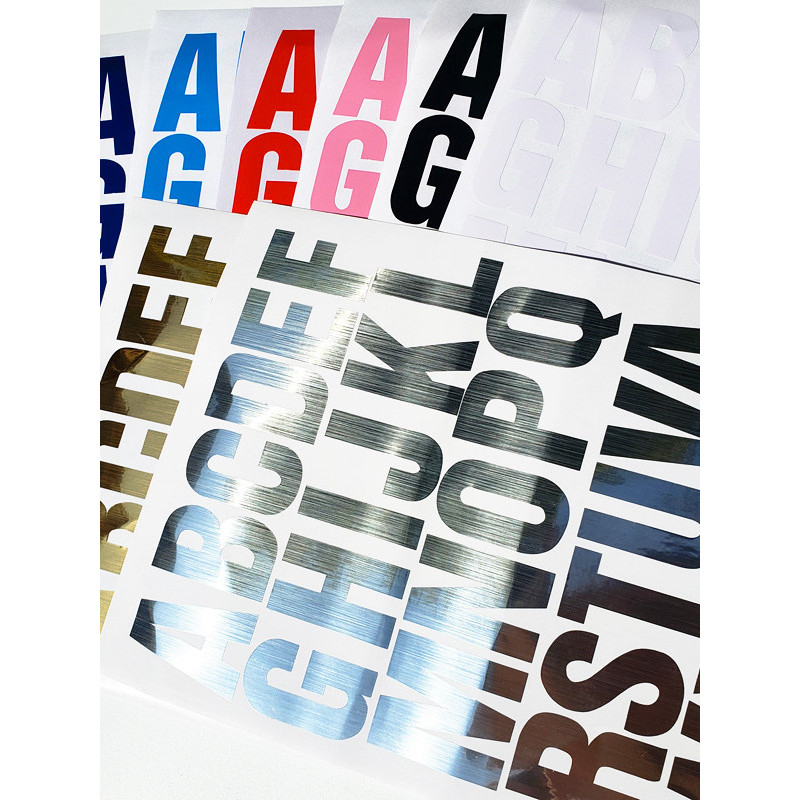 High5Centimeter Letter Stickers Capital Letter Stickers Lowercase ...