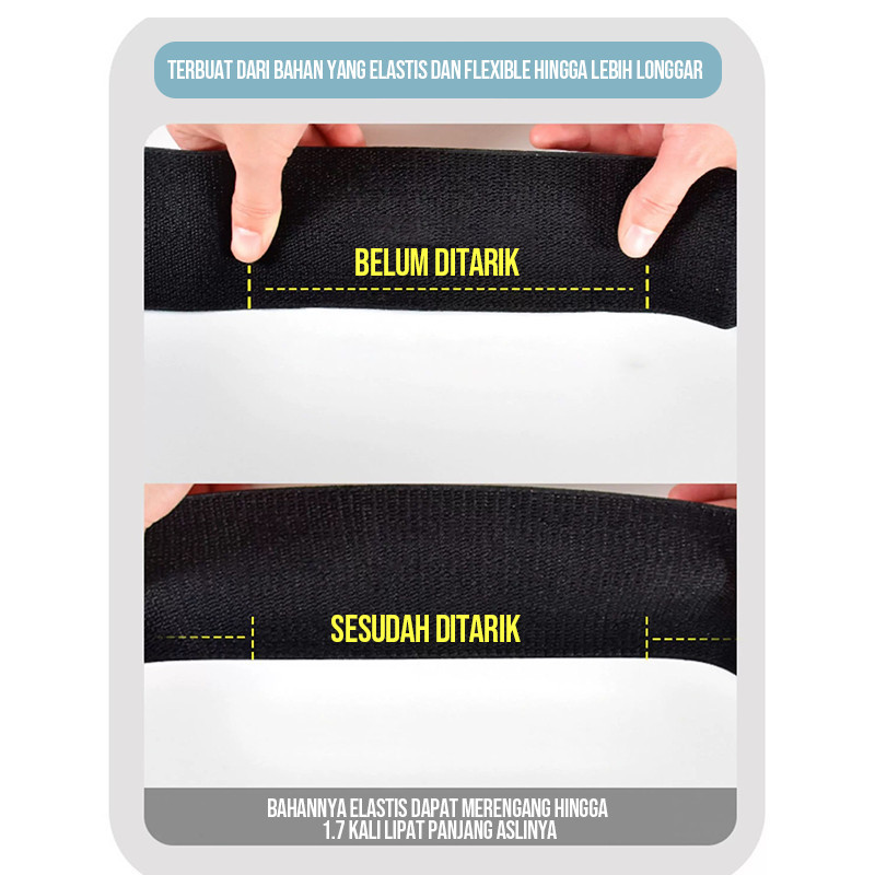 Penyangga Korektor Jari Tangan Adjustable Untuk Cedera Tendon Dan Nyeri Sendi Dengan Double Velcro Nyaman Dipakai Harian Ukuran S Warna Hitam - Gambar 4