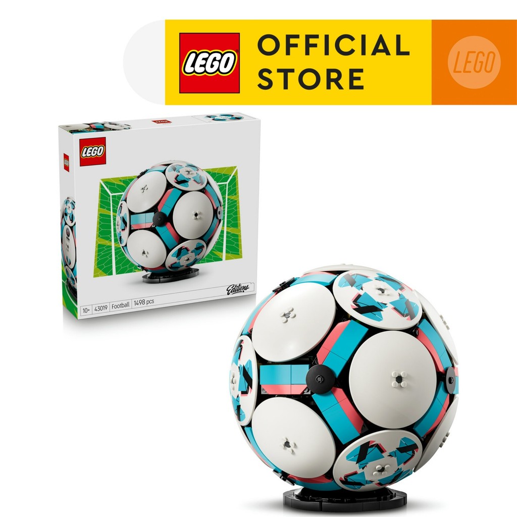 LEGO Editions Football 43019 Football (1498 Pieces), FIFA World Cup 2026 Collection, Mainan Anak Laki-Laki, Mainan, Block - Gambar 2