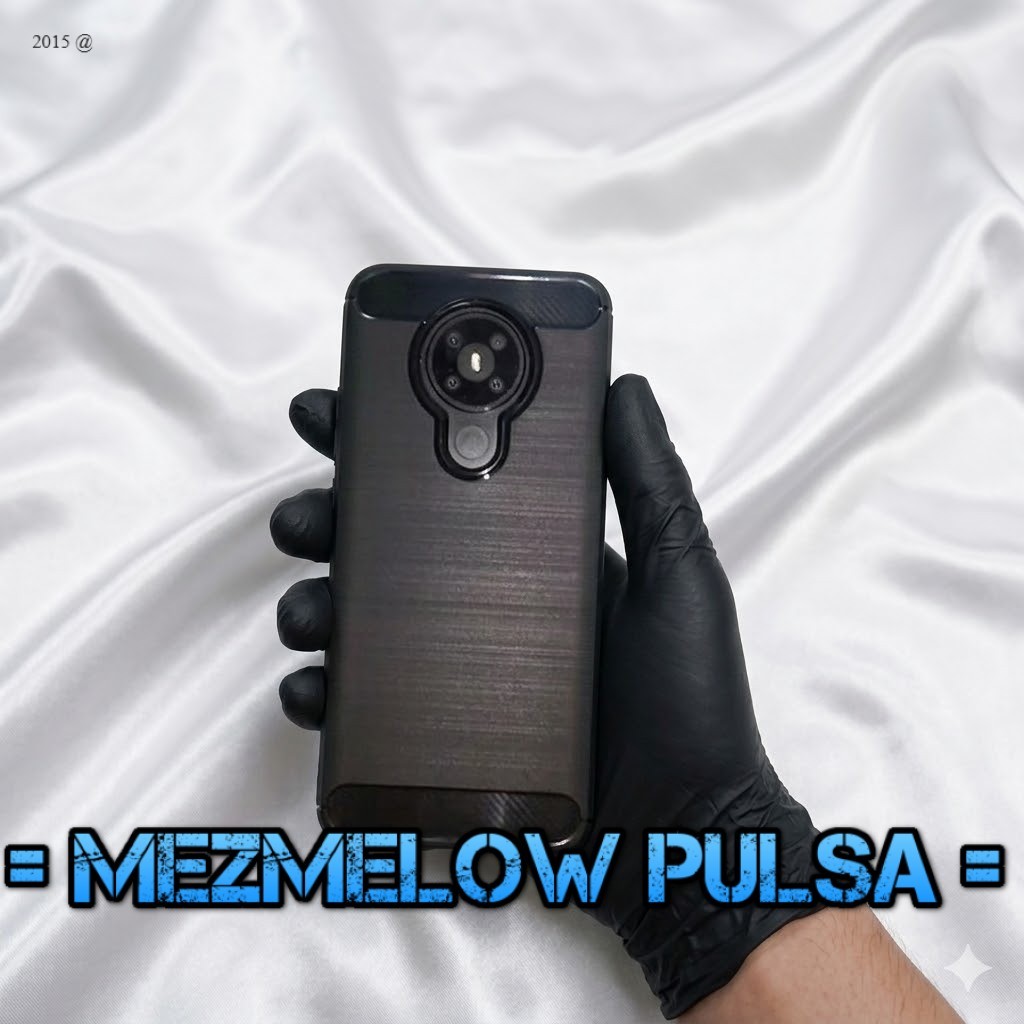 TPU Fiber Carbon Silicone Case Casing Caseng NOKIA 5.3