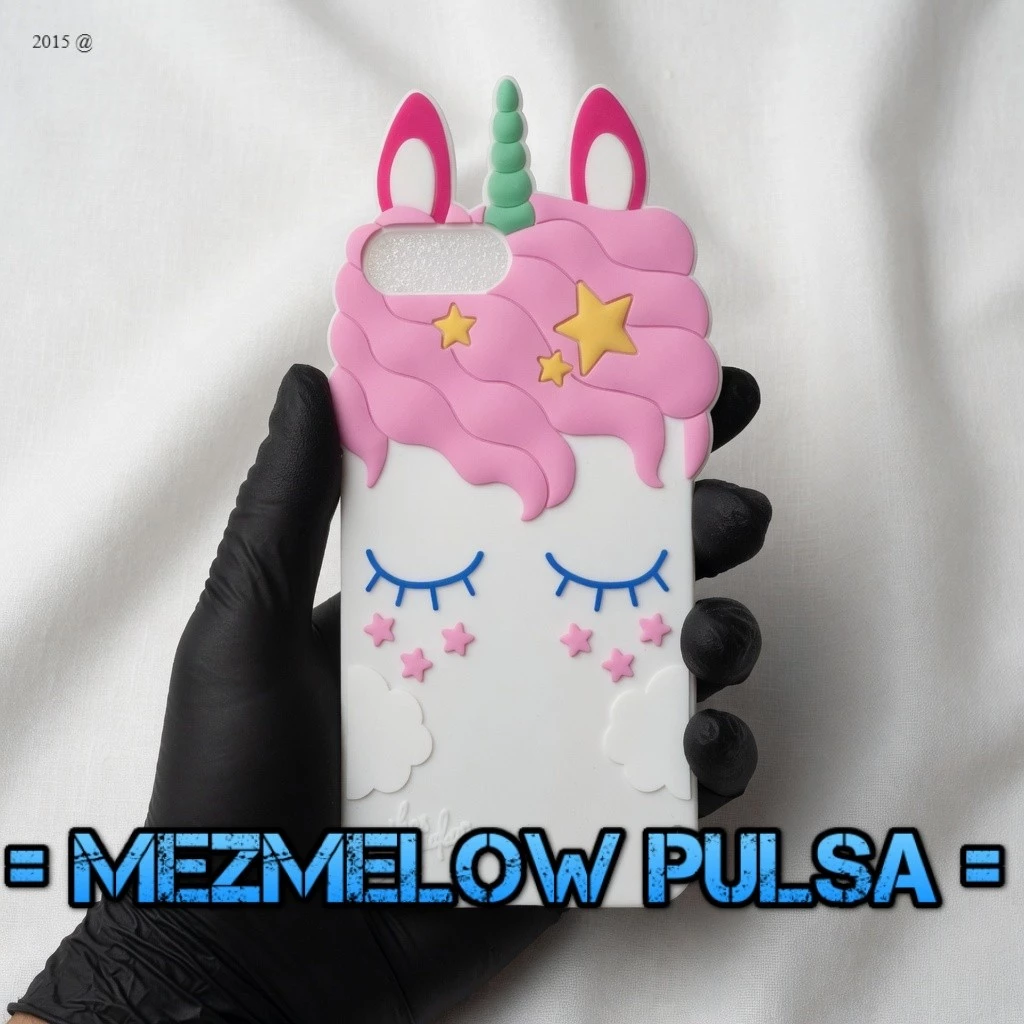 Softcase Karakter 3D Kuda Poni Unicorn iPhone 6 Plus / iPhone 6s Plus / iPhone 7 Plus / iPhone 8 Plus - Gambar 2