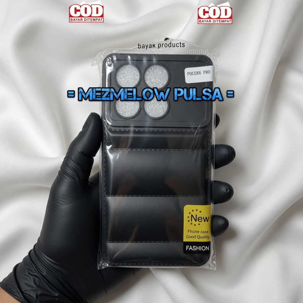 Silicone Casing Bantal Caseng Gembung Softcase XIAOMI POCO X6 PRO / REDMI 9A