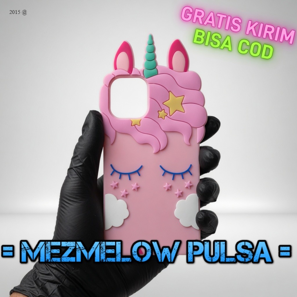 Softcase karakter 3d kuda poni unicorn Case IPHONE 12 MINI