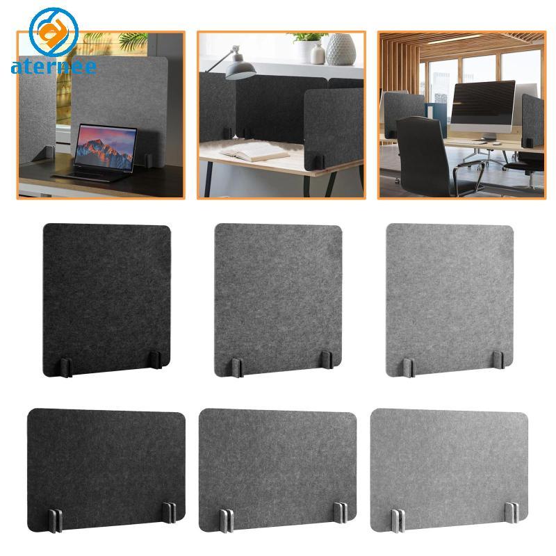 Aternee Acoustic Partition for Office, Freestanding Table Divider, Desk ...