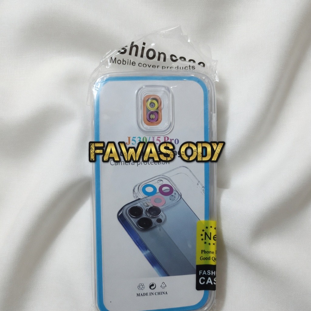 Caseng Silikon Tebal Casing Softcase Transparant Case SAMSUNG J5 PRO - Gambar 2
