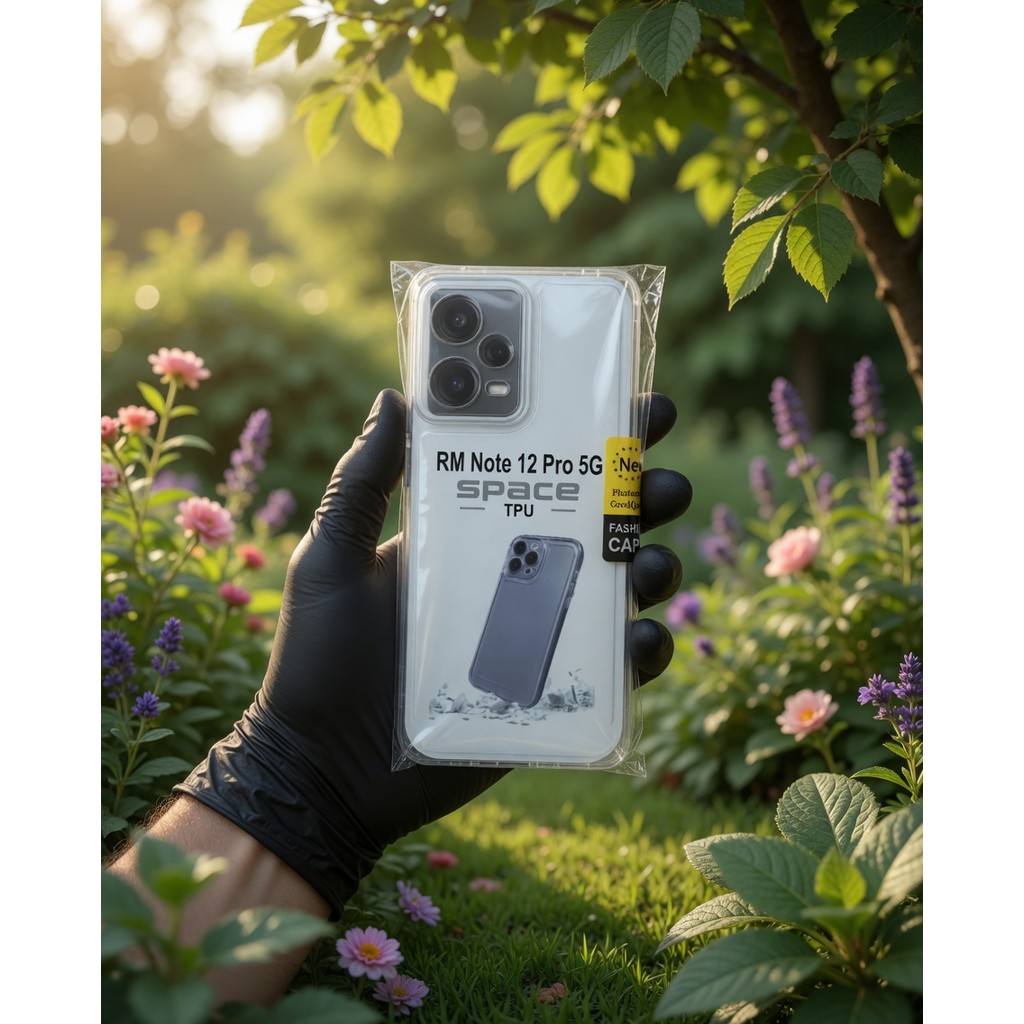 Caseng Silikon Tebal Casing Softcase Transparant Clear Case XIAOMI REDMI NOTE 12 PRO 5G - Gambar 2