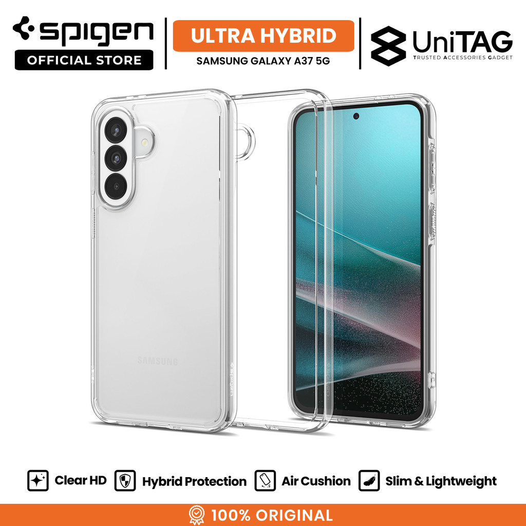 SPIGEN Case for Samsung Galaxy A37 Ultra Hybrid Clear Anti Shock Slim Casing