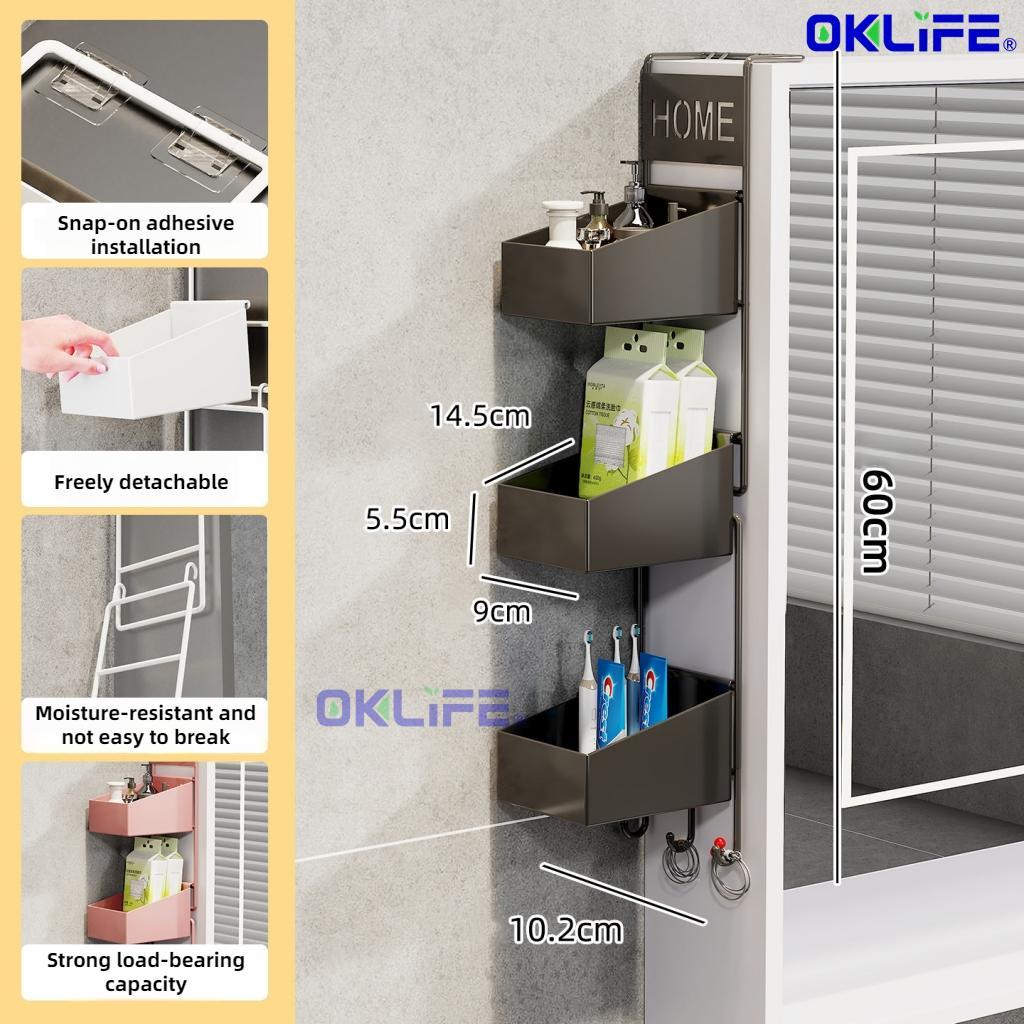Punch-Free Over-the-Door Heavy-Duty Bathroom Storage Rack view 10