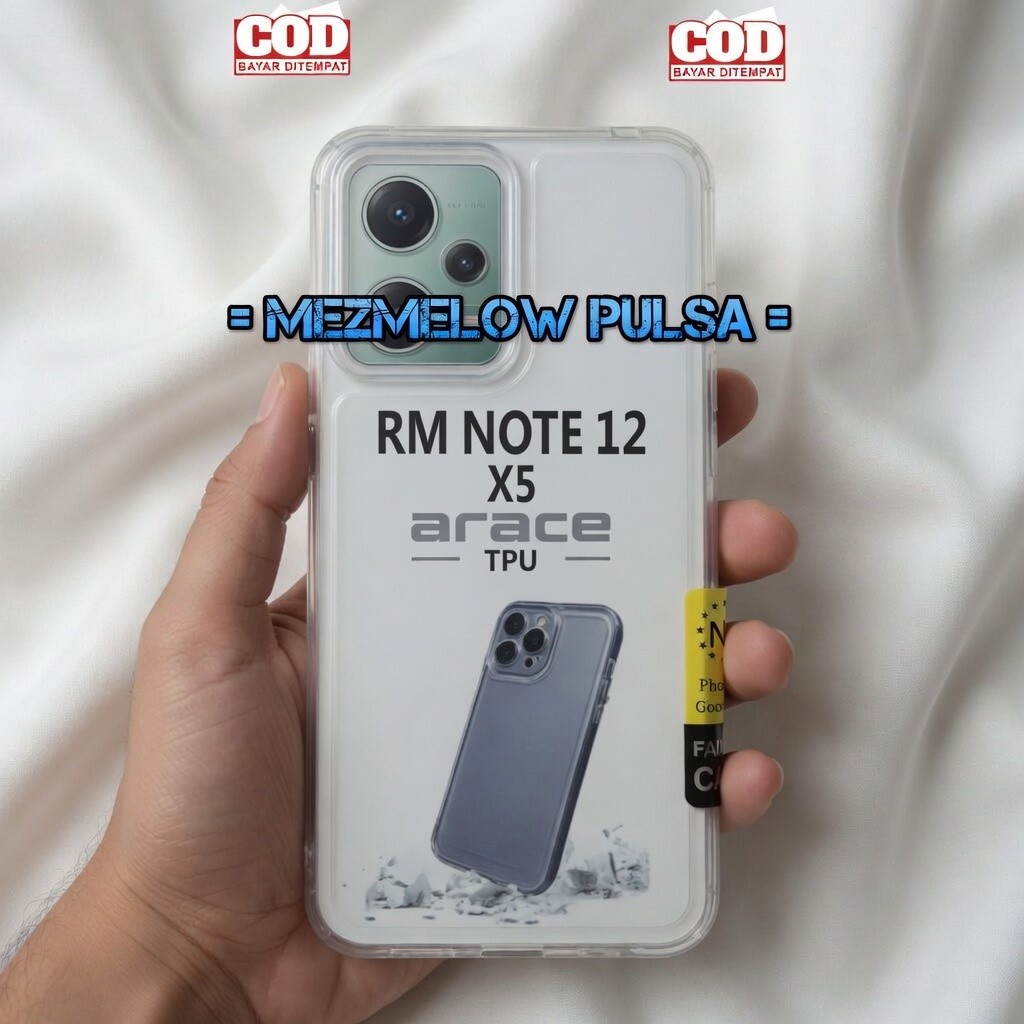 Caseng / Softcase Silikon Transparant Casing Caseng XIAOMI REDMI NOTE 12 5G / XIAOMI POCO X5