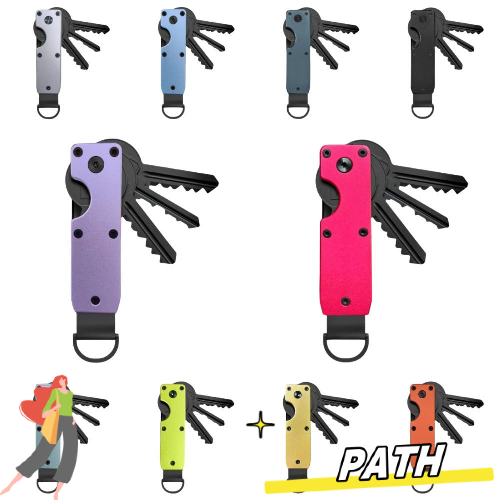 PATH Key Organizer, with Screwdriver Metal Key Holder, Smart Holds 2-6 ...