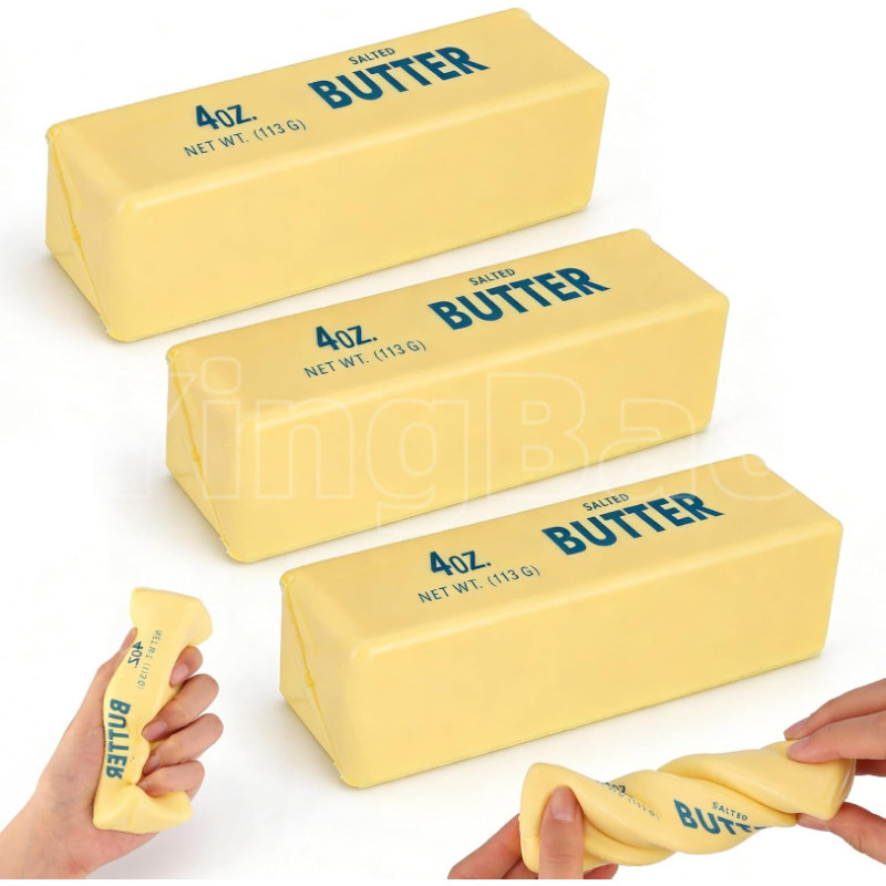 3 Pack Slow Rising Dumpling Squishy Butter Squeeze 2026 Upgraded Slow ...