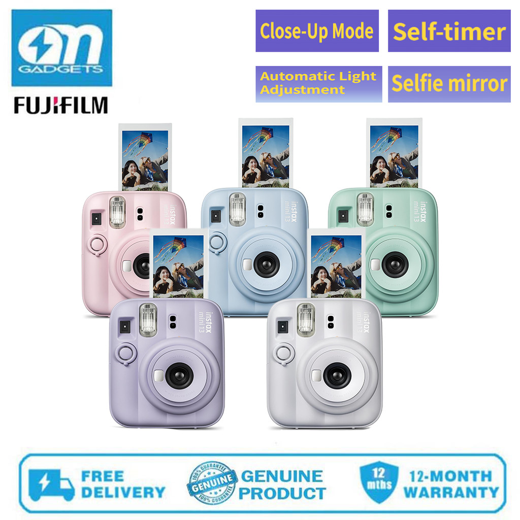 【2026】NEW FUJIFILM instax mini 13 Instant Film Camera Built-in selfie ...