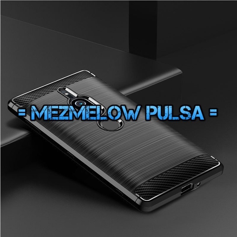 Case Fiber Carbon Casing Caseng Softcase SONY XPERIA XZ2 PREMIUM - Gambar 3