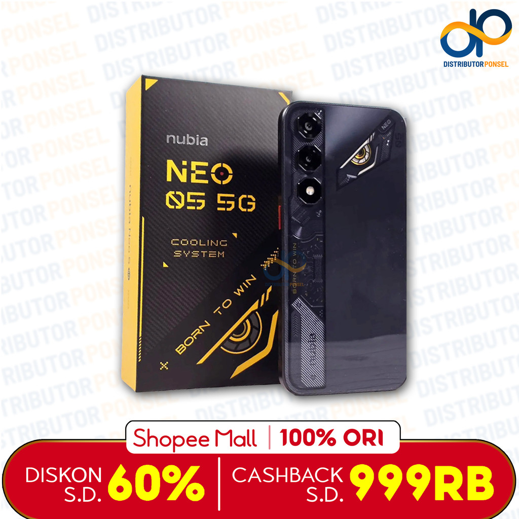 ZTE Nubia Neo 5 GT 5G 8/256GB 12/256GB / Neo 5 Garansi Resmi Not Neo 3 GT Rog Phone 9 - Gambar 4