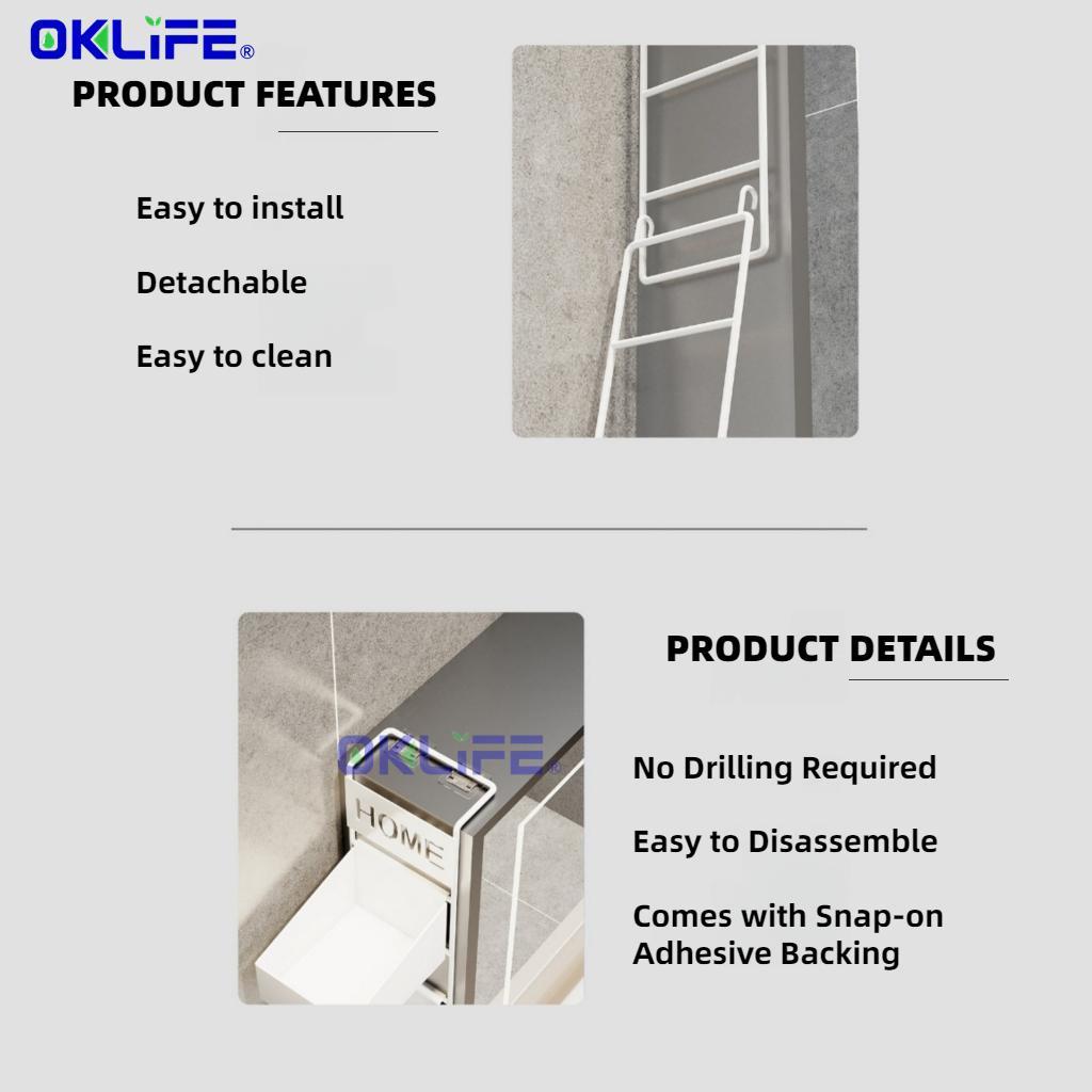 Punch-Free Over-the-Door Heavy-Duty Bathroom Storage Rack view 7