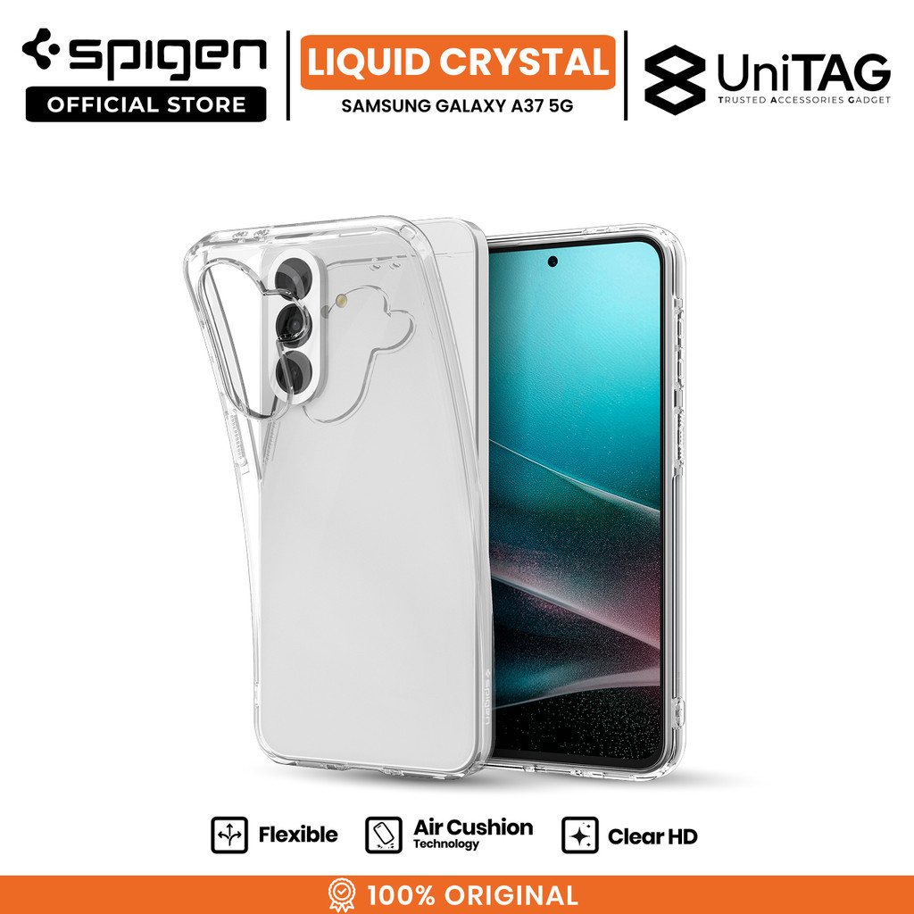 SPIGEN Case for Samsung Galaxy A37 Liquid Crystal Clear Slim Soft Casing