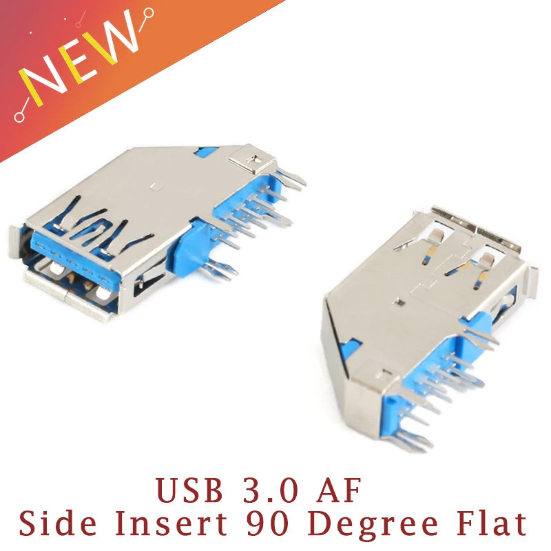 5 Pieces USB 3.0 AF Type High-Speed Socket Connector USB Jack 3.0 ...