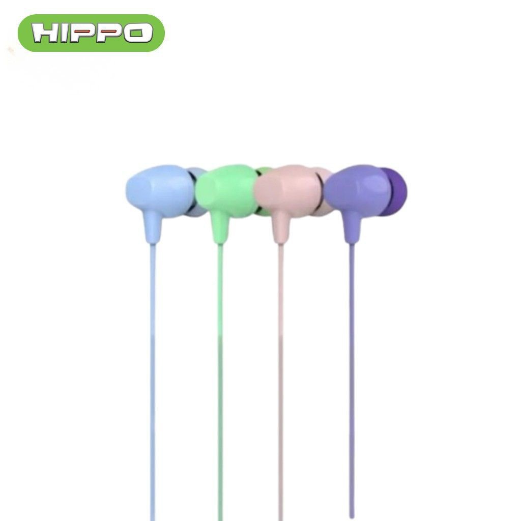 Hippo Handsfree Funky Neo Earphone Stereo Wired Headset