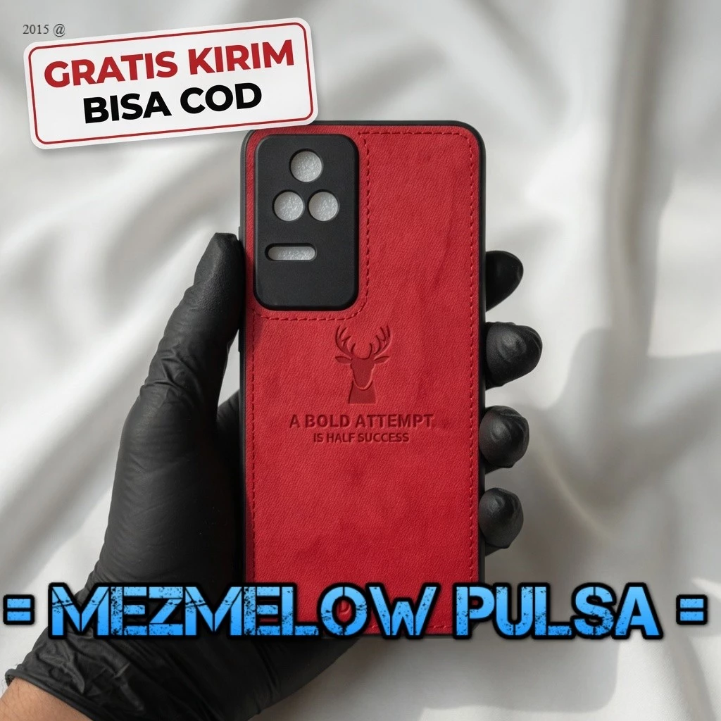 Caseng Xiaomi Casing Emboss Rusa Gaya Klasik Modern Case XIAOMI POCO F4