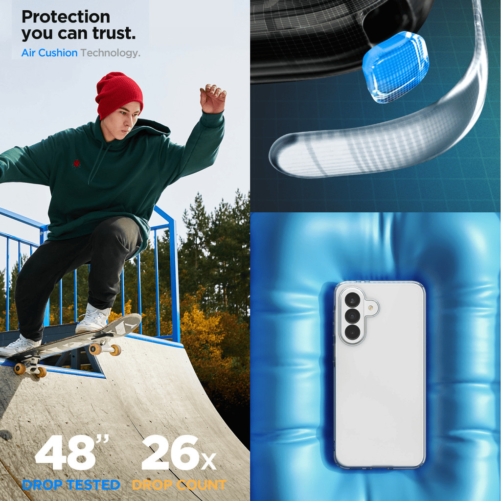 SPIGEN Case for Samsung Galaxy A37 Liquid Crystal Clear Slim Soft Casing - Gambar 4