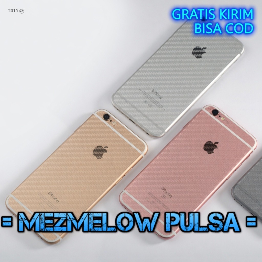 Stiker Garskin Skin Carbon Anti gores Belakang Skin ASUS ZENFONE MAX PRO M1 ZB601KL