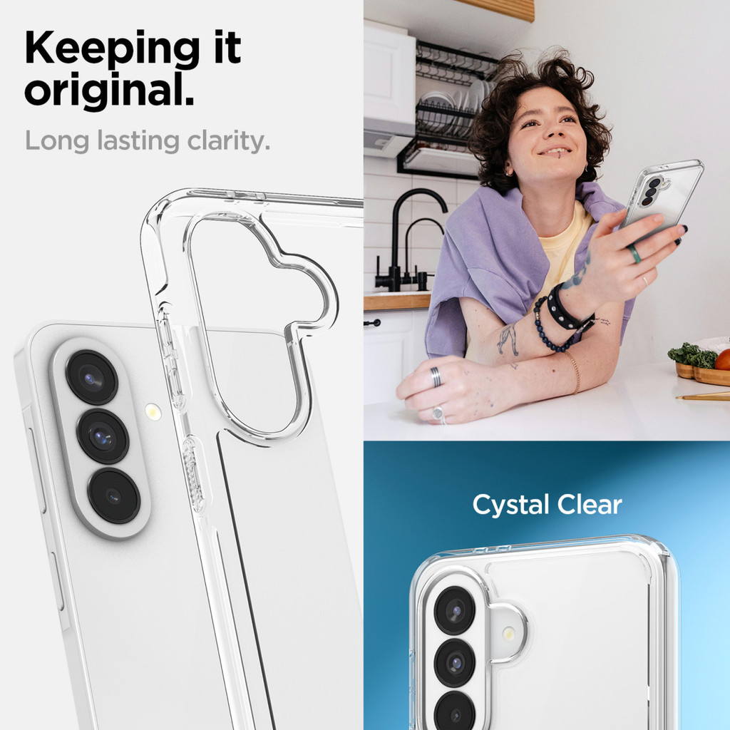 SPIGEN Case for Samsung Galaxy A57 5G Ultra Hybrid Transparant Anti Shock Slim Casing - Gambar 3