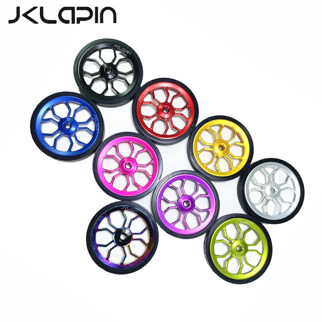 PREMIUM JKLapin 82mm Ezwheel Easy Wheels Easywheel Rollers For Brompton ...