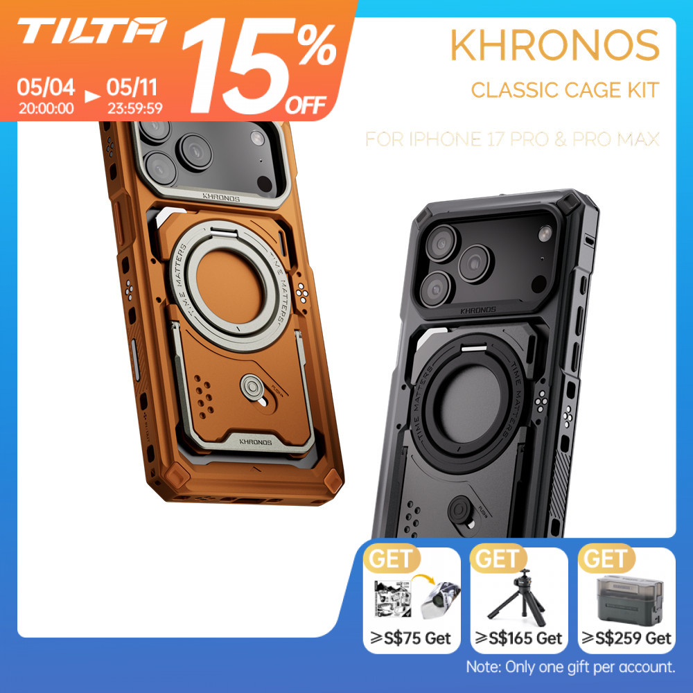TILTA スマートフォンアクセサリーセットiphone17 pro Max 用 TILTA Khronos iPhone 17 Pro/Pro Max Phone Case Ultimate Kit with