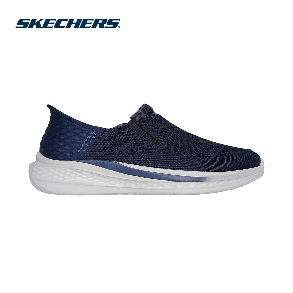 Skechers Men Slip-ins USA Street Wear Slade Deacon Shoes - 210887-NVY ...