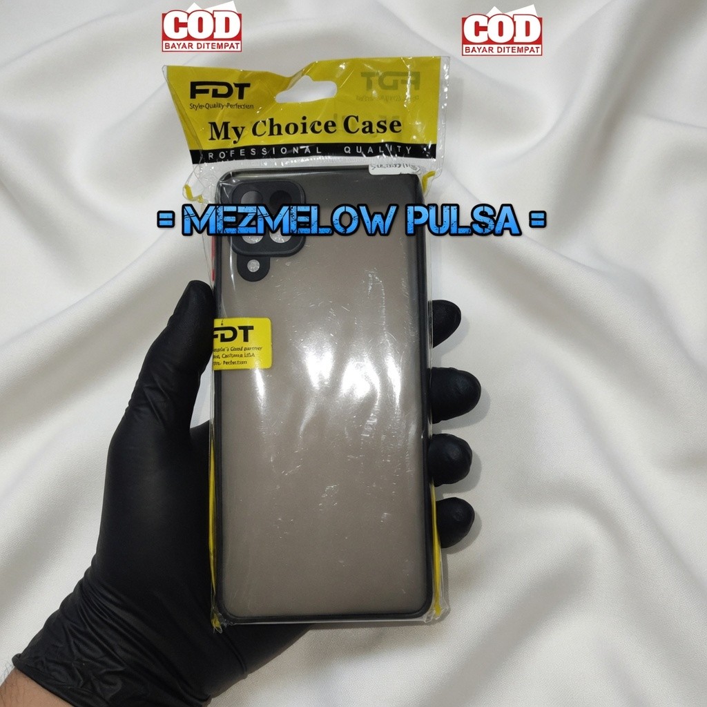 Hard Case Transparant Color Protective Kamera Case SAMSUNG M12 / SAMSUNG A12 5G